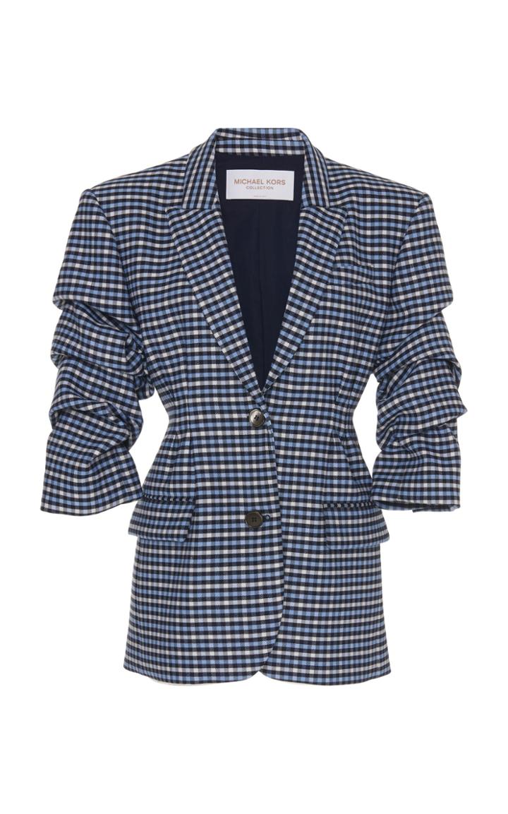 Moda Operandi Michael Kors Collection Stretch Wool-gabardine Blazer Size: 0