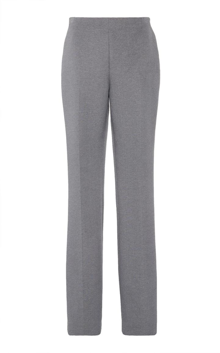 The Row Ladan Straight-leg Crepe Pants