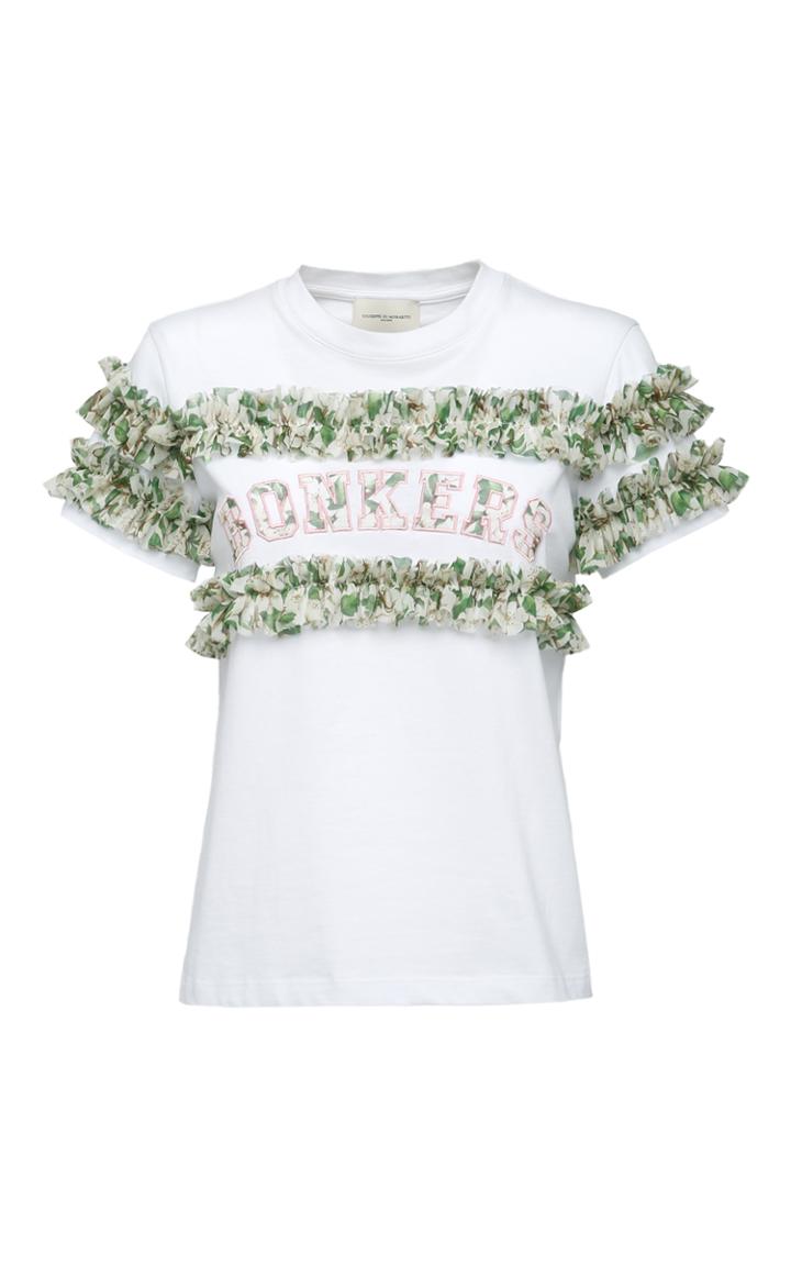 Giuseppe Di Morabito Floral Rouge Signage T-shirt