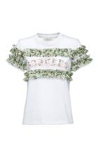 Giuseppe Di Morabito Floral Rouge Signage T-shirt