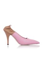 Victoria Beckham Dorothy Two-tone Leather Pumps