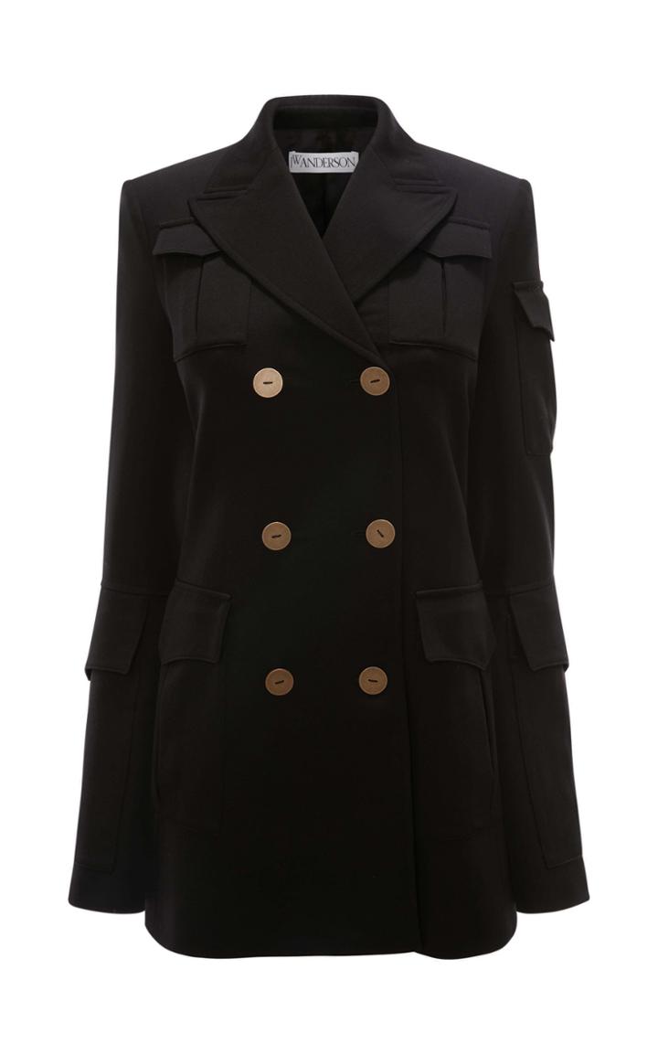 Moda Operandi Jw Anderson Double-breasted Cargo Jacket