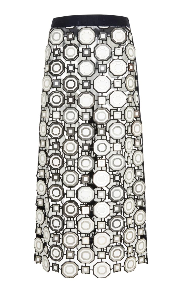 Tory Burch Gloria Tile Skirt