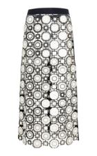 Tory Burch Gloria Tile Skirt