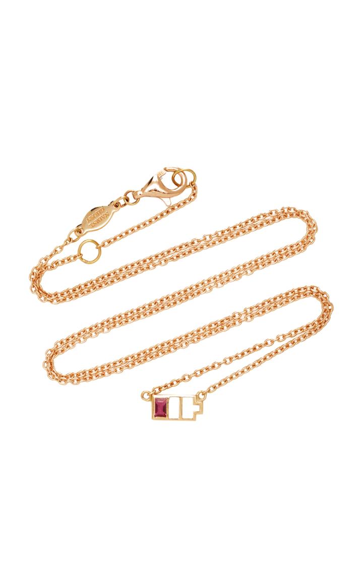 Nadine Ghosn Low Battery Petite Necklace
