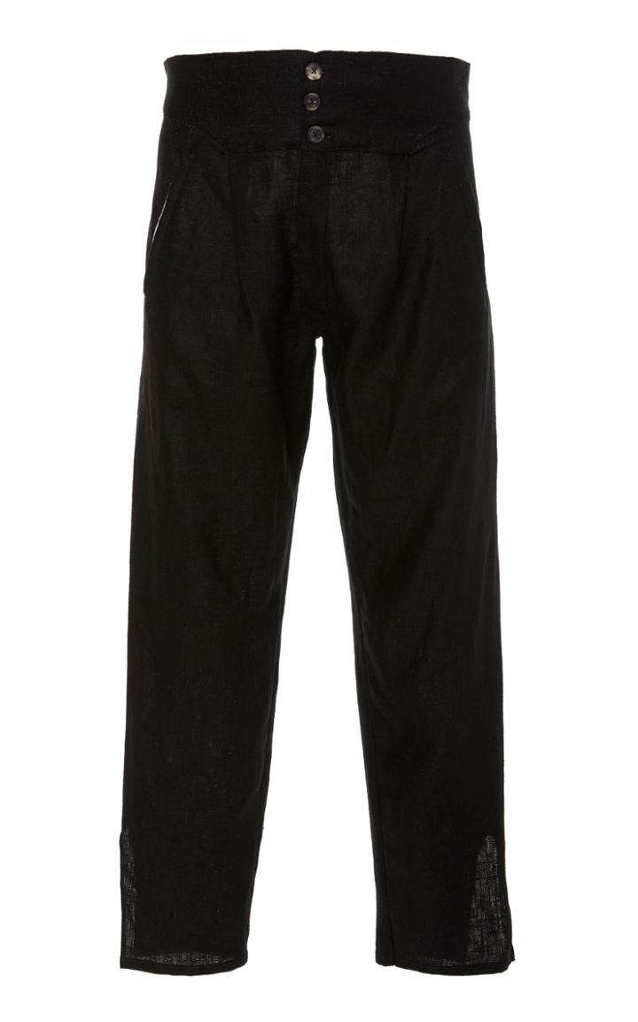 Bode Structured Linen Sleeper Pant