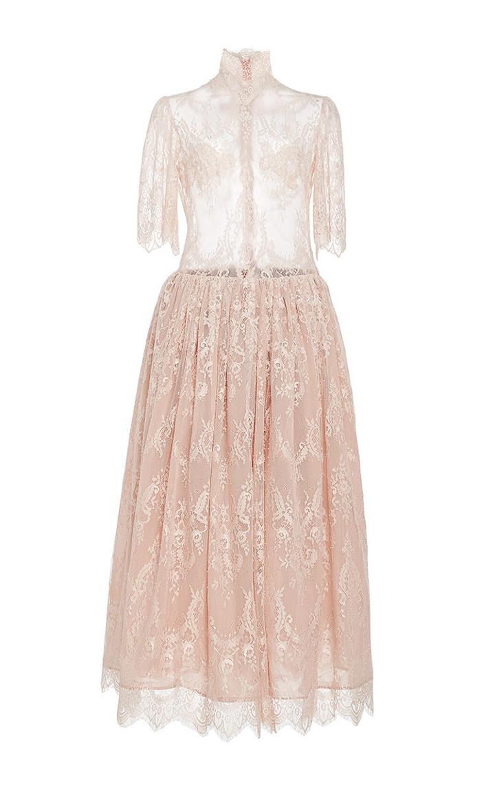 Lana Mueller Sharon Lace Midi Dress