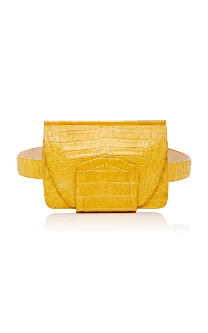 Nancy Gonzalez Crocodile Belt Bag