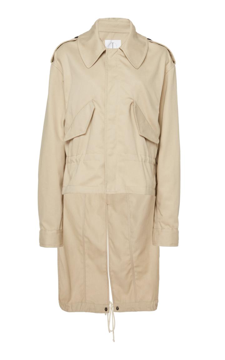 Tre By Natalie Ratabesi Cotton-twill Mockingbird Jacket
