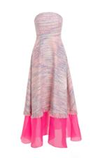 Moda Operandi Huishan Zhang Chantal Strapless Tweed Dress