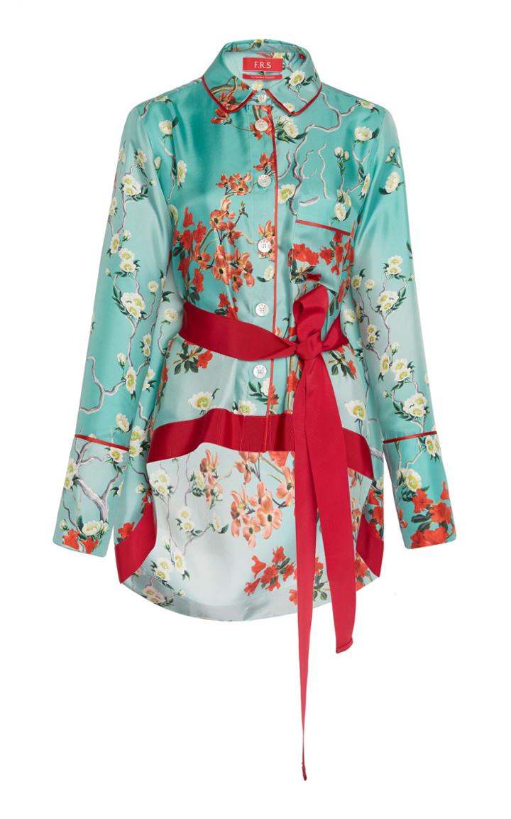 For Restless Sleepers Poros Button Up Top