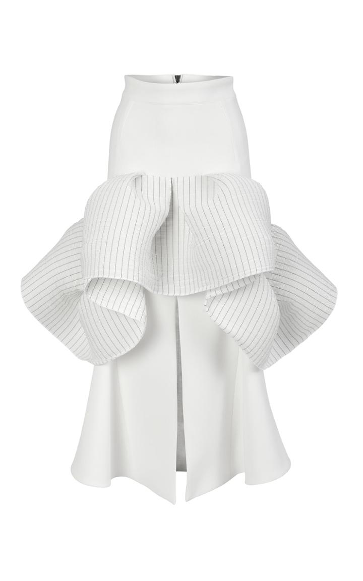 Moda Operandi Maticevski Emblazon Ruffle Skirt