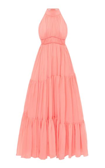 Moda Operandi Anna October Principessa Tiered Ruffled Crepe Dress
