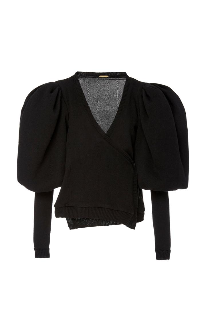 Johanna Ortiz Cashmere Wrap Top