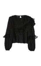 Isabel Marant Molly Ruffle Silk Top