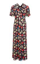 Temperley London Elixir Flutter Sleeve Dress