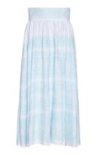 Thierry Colson Trish Lace Print Linen Skirt