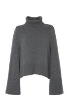 Co Wool Blend Flared Sleeve Sweater