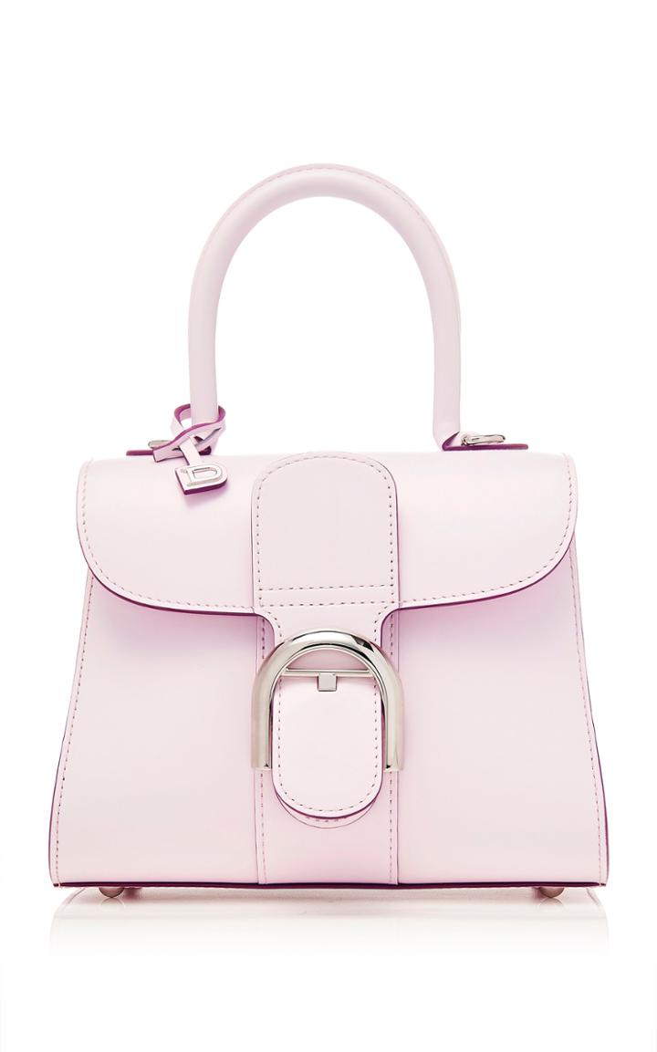 Moda Operandi Delvaux Brilliant Mini S Box Calf Leather Top Handle Bag
