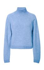 The Elder Statesman Specialorder-highland Cropped Cashmere Turtleneck Sweater-ms