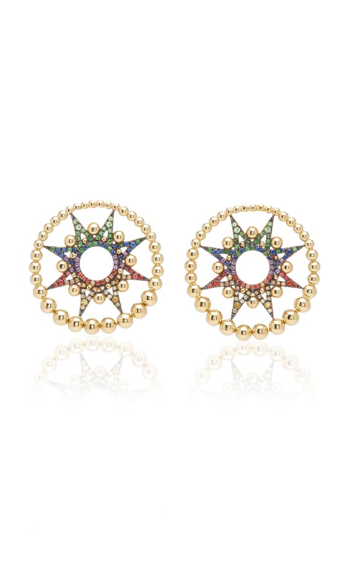 Colette Jewelry Multicolored Sapphire Apollo Earrings
