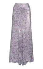 Moda Operandi Paco Rabanne Floral-print Lurex Maxi Skirt