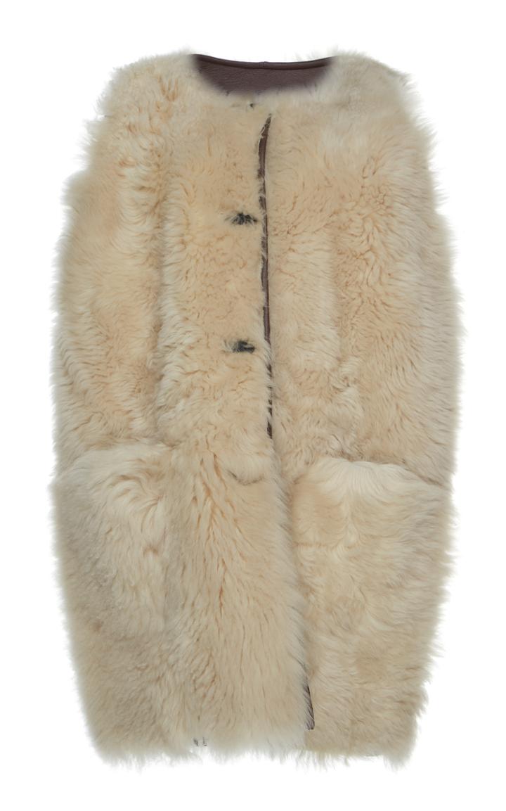 Marni Reversible Shearling Waistcoat