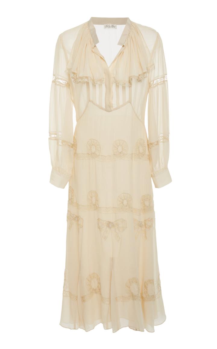 Loveshackfancy Kenzie Silk Dress