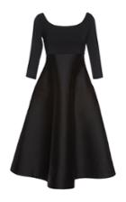 Vika Gazinskaya Bateau Neck A-line Dress