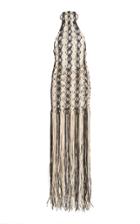 Proenza Schouler Fringe Crochet Dress