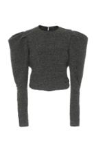 Moda Operandi Isabel Marant Hamili Puffed-sleeve Wool-blend Top