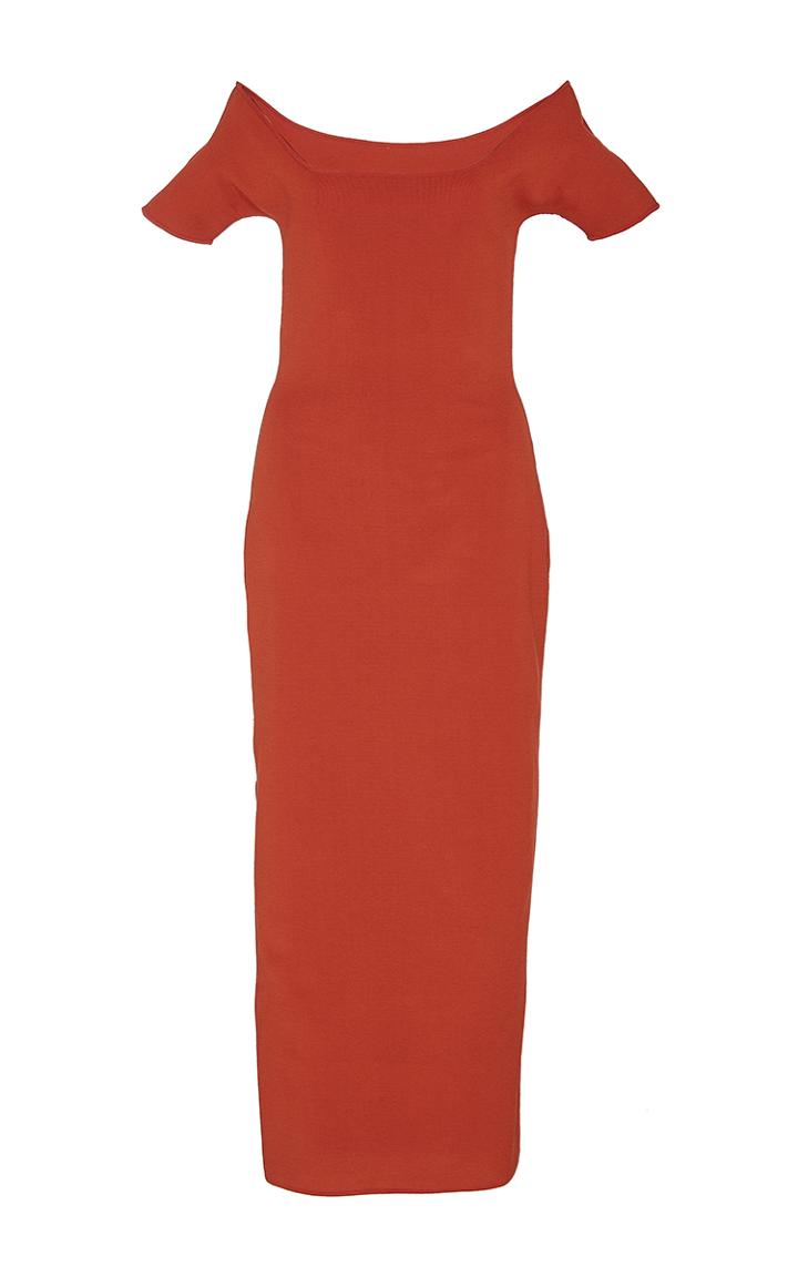 Brock Collection Kate Crepe Viscose Knit Dress