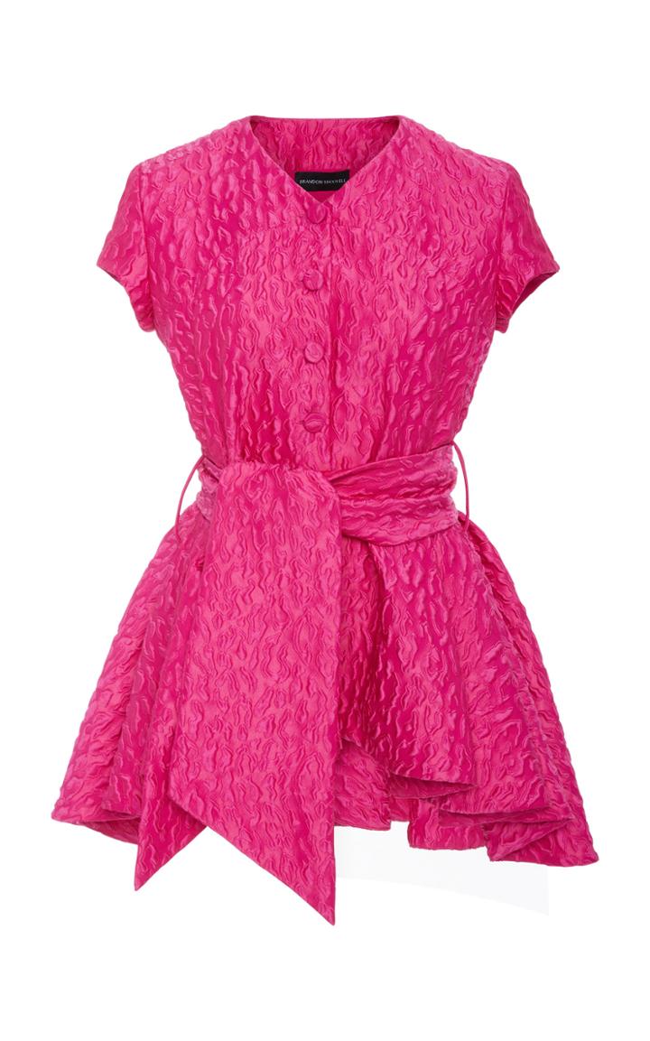 Brandon Maxwell Leo Sash Jacket