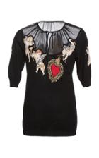 Dolce & Gabbana Short Sleeve Angel Knit