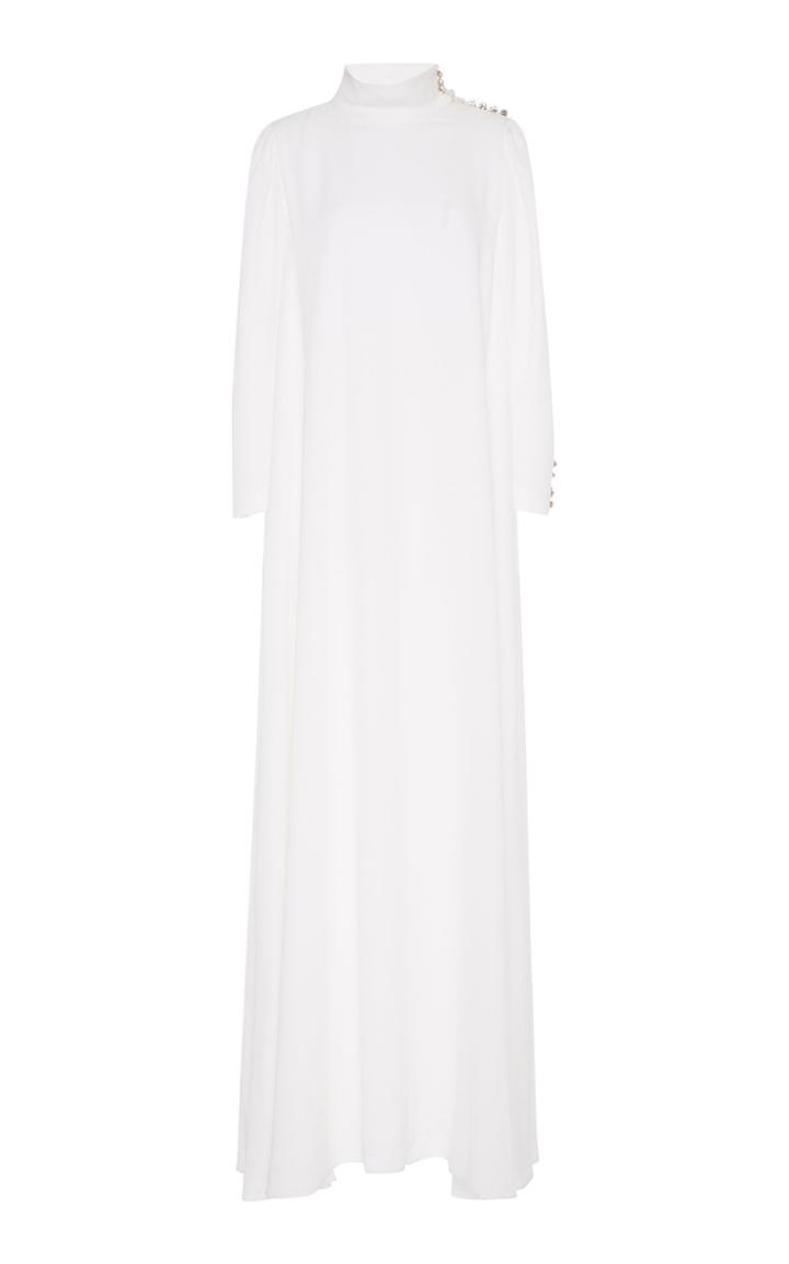 Giambattista Valli Turtle Neck Maxi Dress