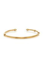Gas Bijoux Ariane 24k Gold-plated Brass And Cabochon Necklace