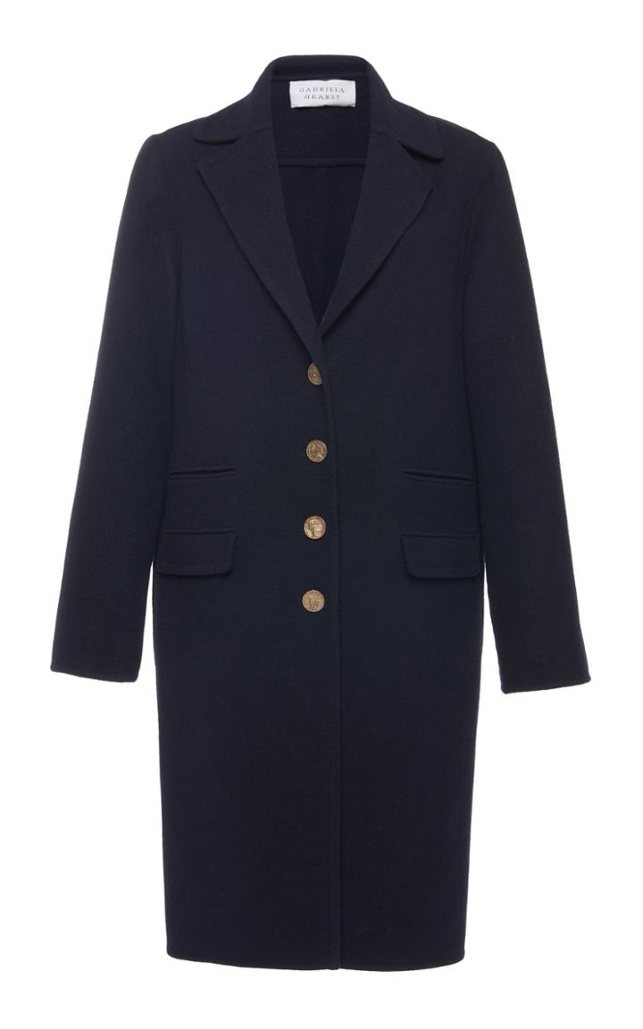 Gabriela Hearst Julio Longline Cashmere Coat