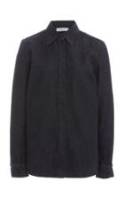 Moda Operandi Gabriela Hearst Cruz Raw Denim Shirt