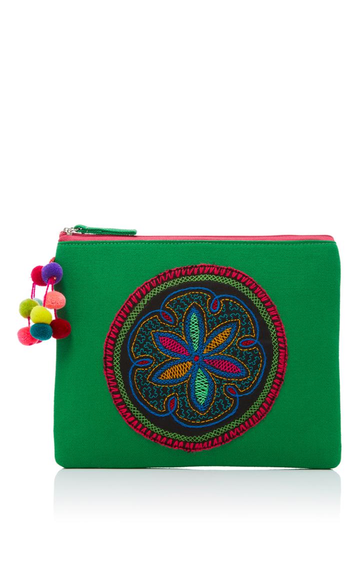 Nannacay Shipibo Canvas Clutch