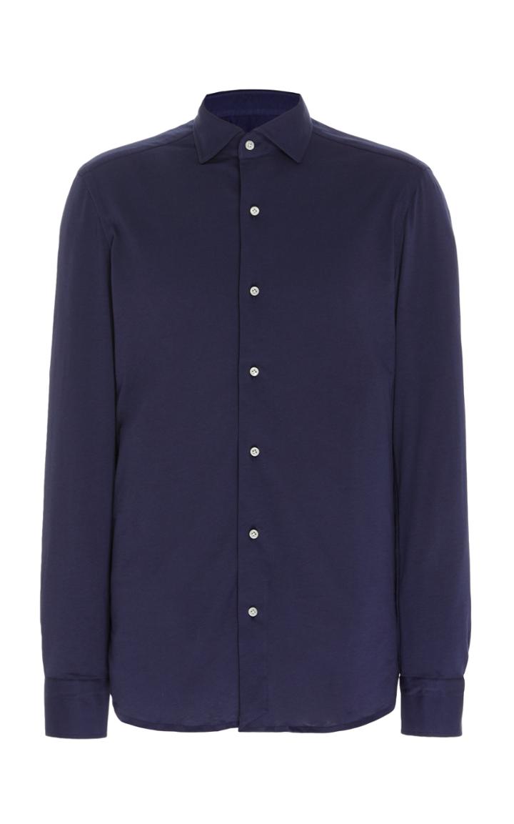 Boglioli Cotton-jersey Sport Shirt