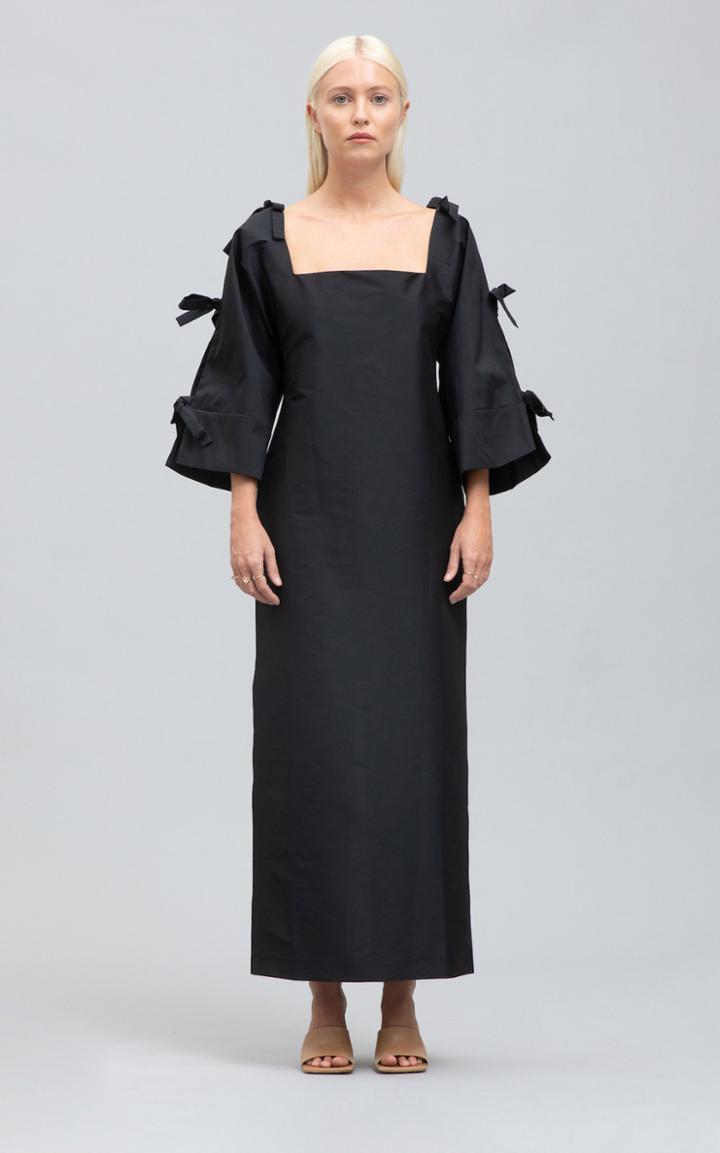 Moda Operandi Bernadette Antwerp Chloe Bow-accent Taffeta Dress
