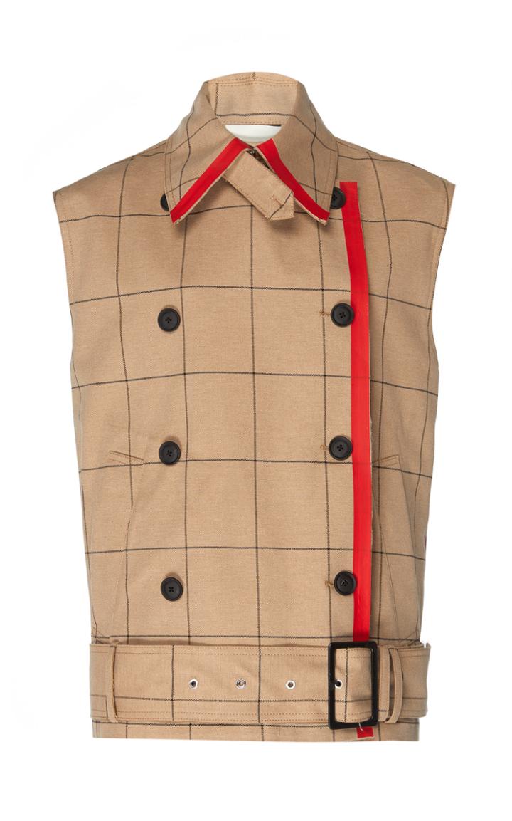3.1 Phillip Lim Window Pane Trench Vest