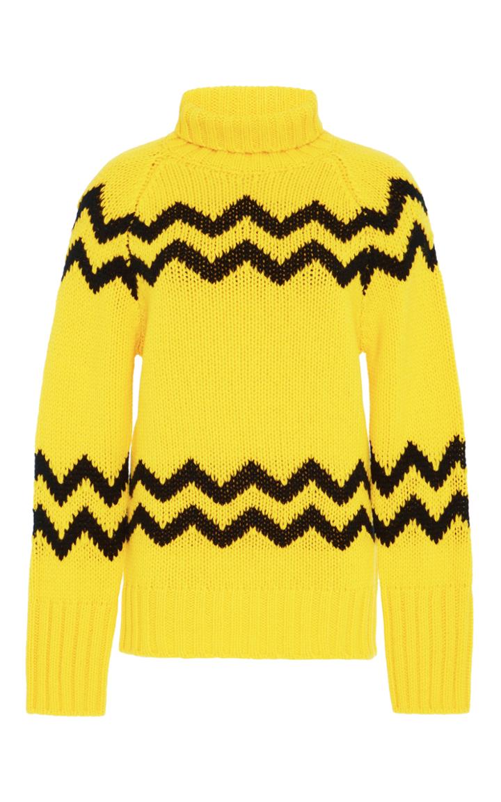 Joseph Chunky Intarsia Sweater