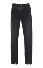 Givenchy Leather-panel High-rise Skinny Stretch-denim Jeans