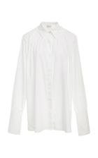 Lee Mathews Davis Poplin Long Sleeve Top