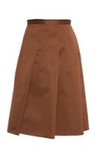 N 21 N&deg;21 Flavia High-waisted Pleated A-line Skirt