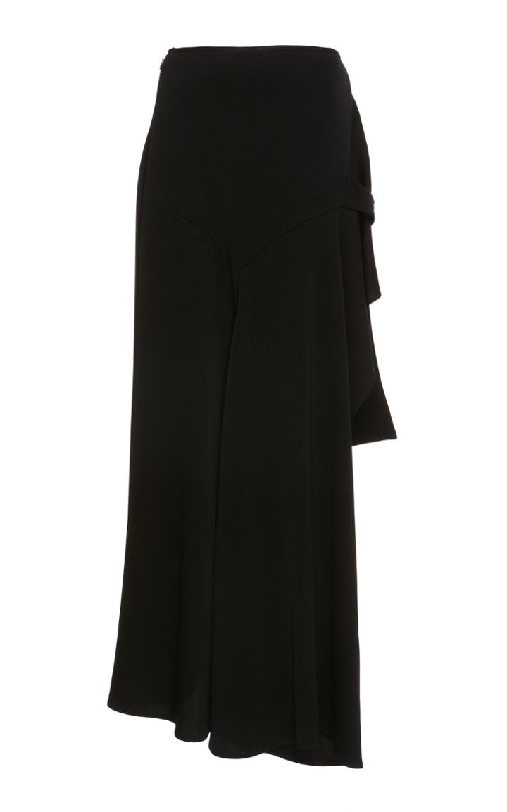 Ellery Faintest Sound Jersey Draped Skirt