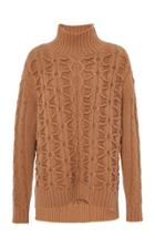 Lela Rose Knit Wool-cashmere Sweater