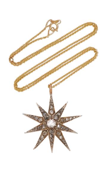 Toni + Chlo Goutal Conway Gold Diamond Necklace
