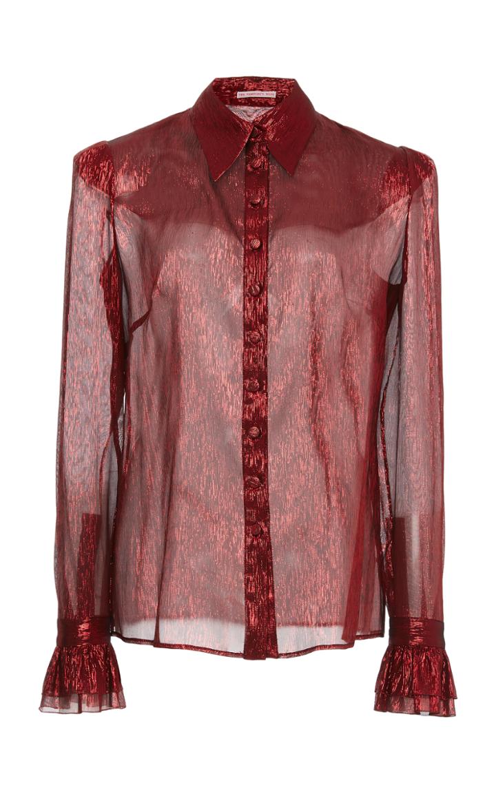 The Vampire's Wife Ruffle Sleeve Shirt